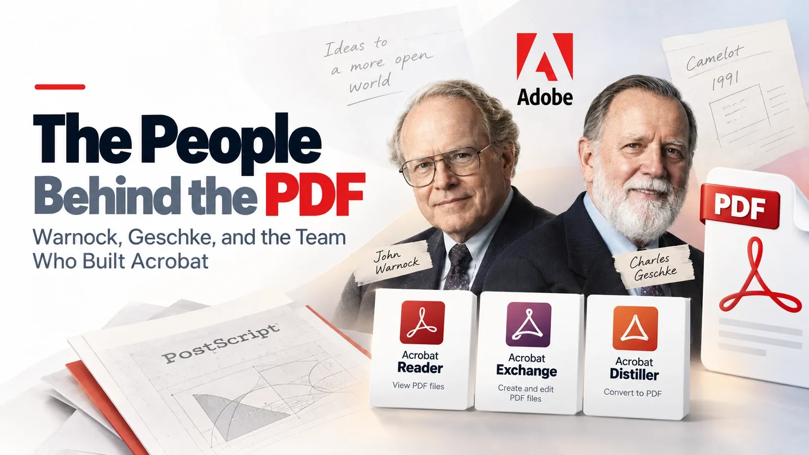 The People Behind the PDF: Warnock, Geschke, and the Team Who Built Acrobat