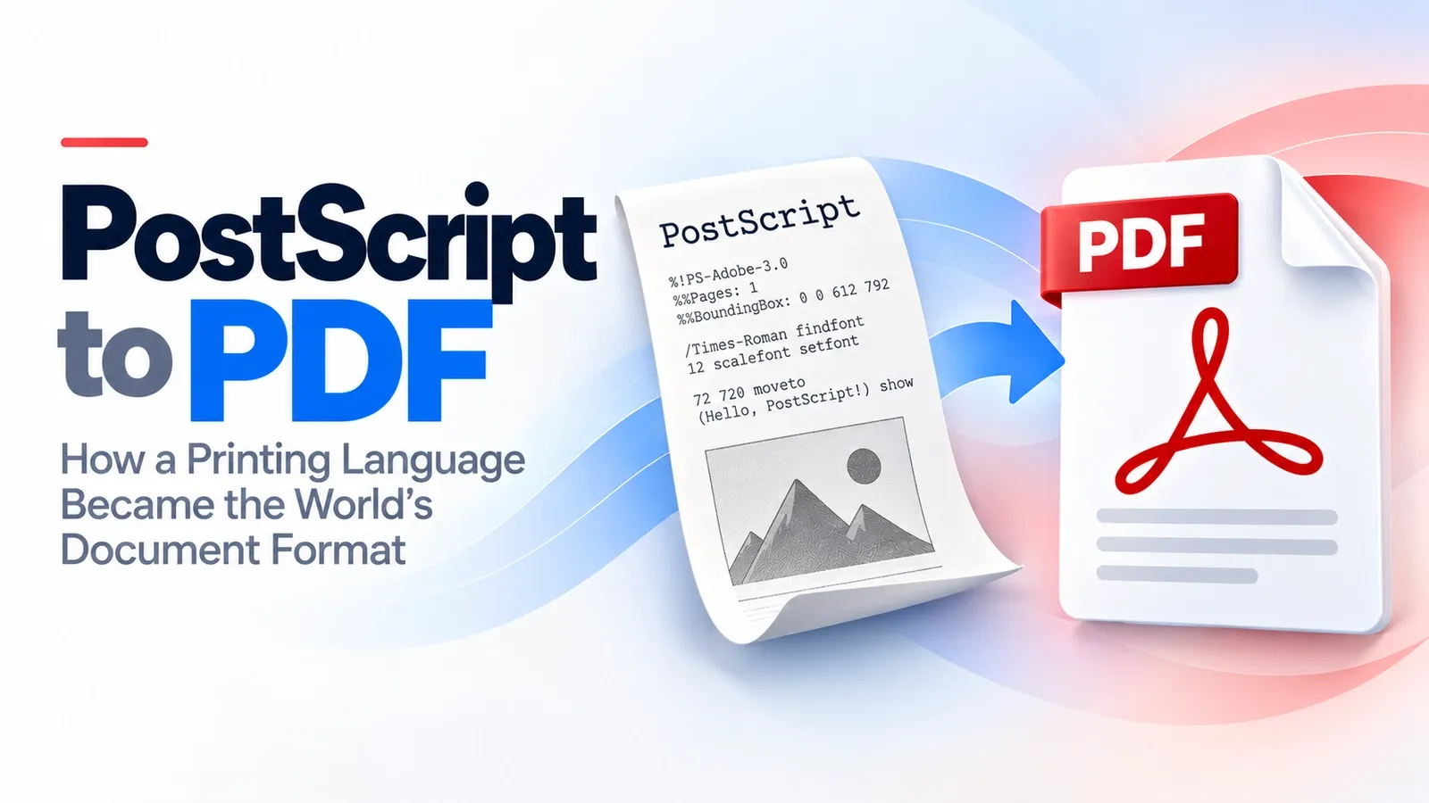 PostScript to PDF: How a Printing Language Became the World's Document Format