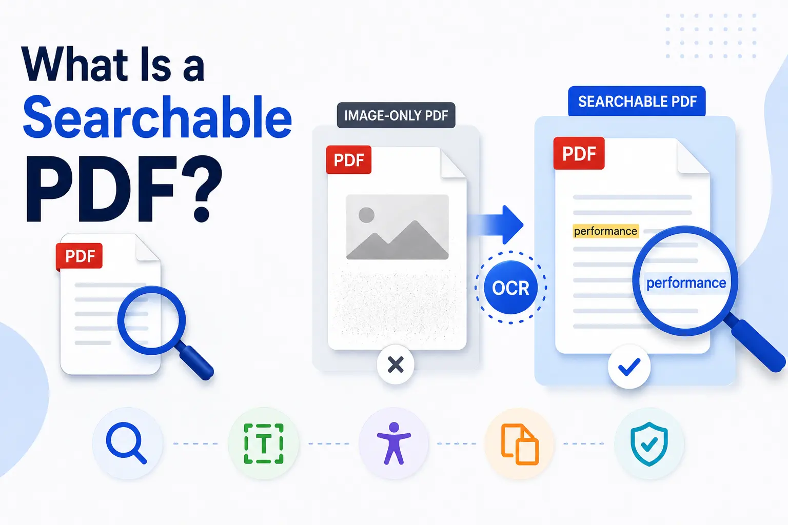 What Is a Searchable PDF? Definition, OCR Structure, How to Check, and How to Create One