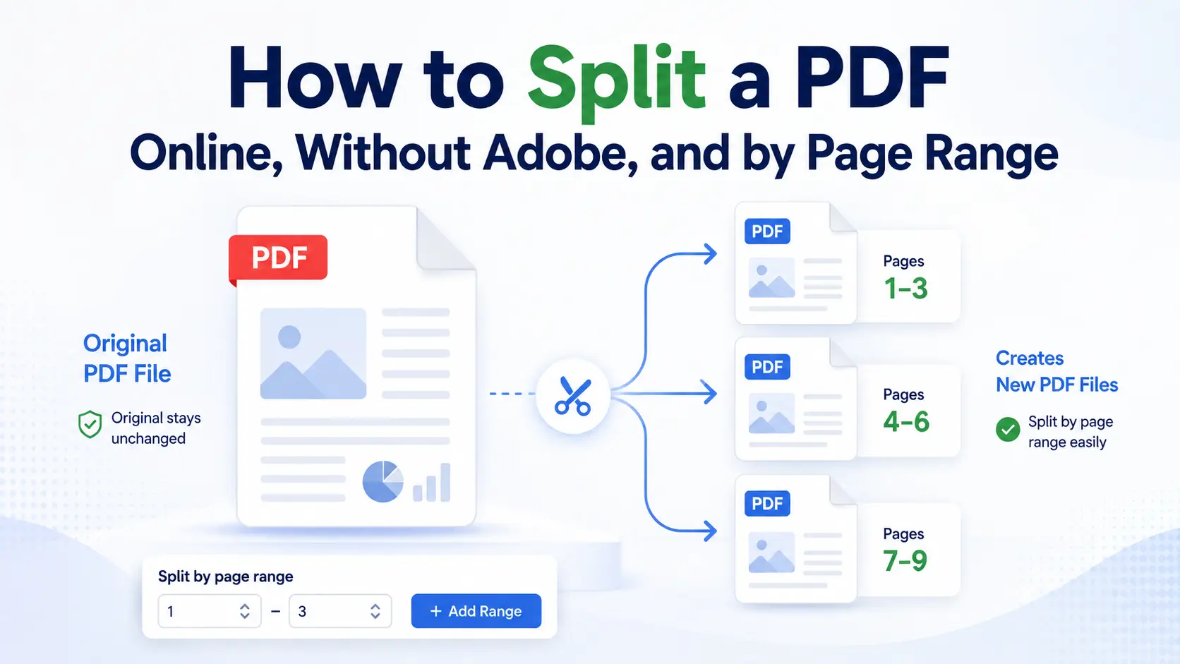 How to Split a PDF: Online, Without Adobe, and by Page Range
